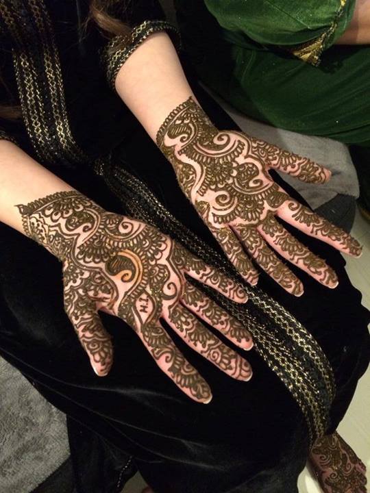 latest arabic mehndi designs for eid festival