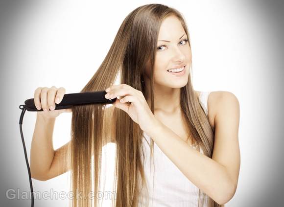 less use of hair straightner