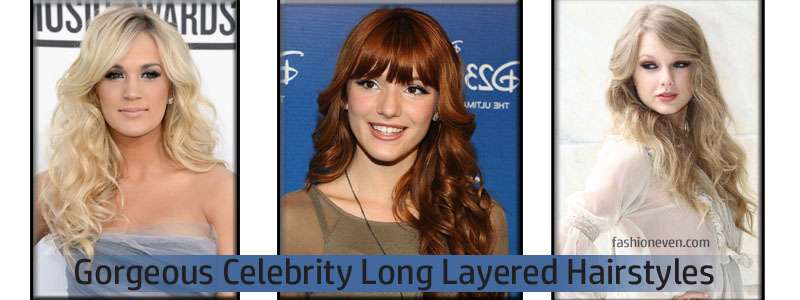12 Gorgeous Celebrity Long Layered Hairstyles