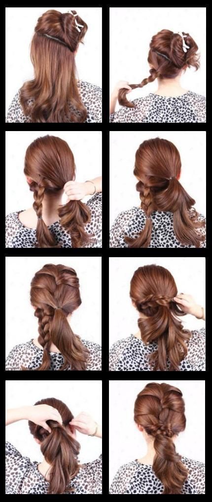 Braided hairstyle