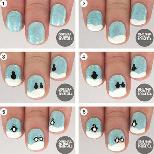 Christmas nail art, best nail art tutorial, Christmas nail art best tutorial