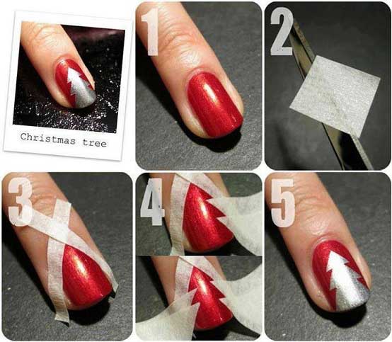 Christmas nail art, best nail art tutorial, Christmas nail art best tutorial