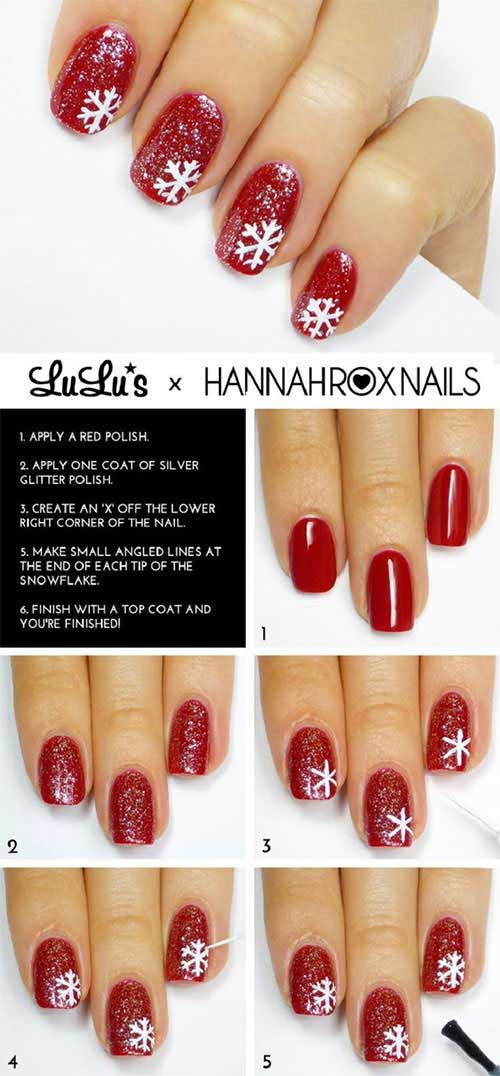 Christmas nail art, best nail art tutorial, Christmas nail art best tutorial