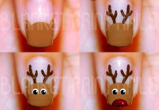 Christmas nail art, best nail art tutorial, Christmas nail art best tutorial