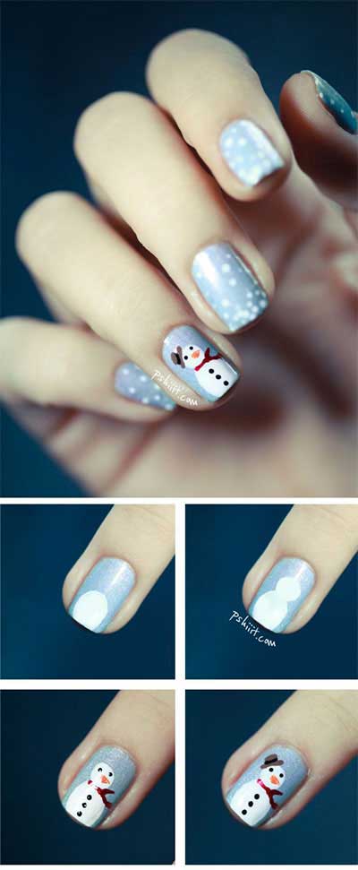 Christmas nail art, best nail art tutorial, Christmas nail art best tutorial