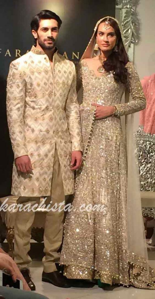 Pakistani Bride Groom Dresses Combination 12 Fashioneven 