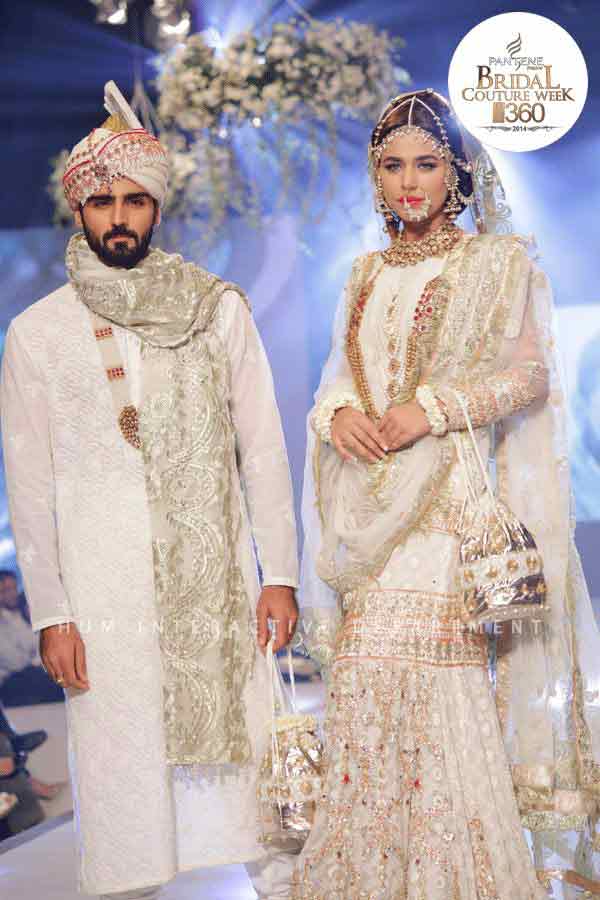 Pakistani Bride Groom Dresses Combination 7 Fashioneven 