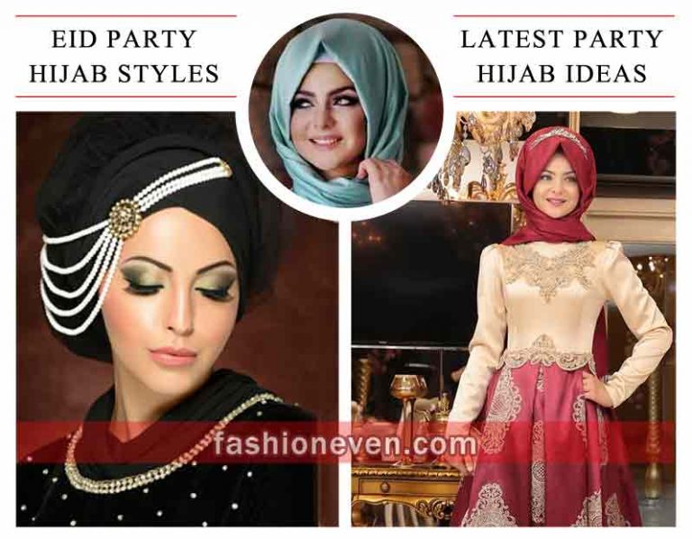 Party Hijab Styles For Eid 2022-2023 New Hijab Styles | FashionEven