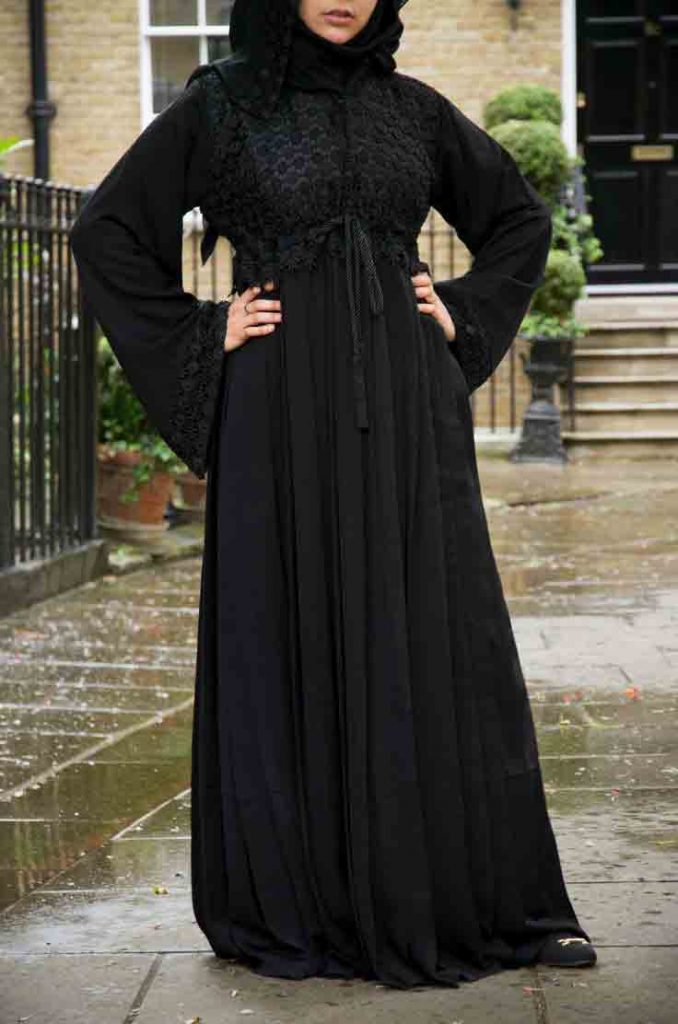 New Stylish Black Abaya Designs For Girls In 20242025 FashionEven