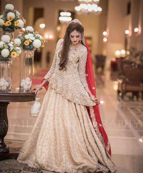 Bridal Walima Dresses In Short Frock Fashioneven 