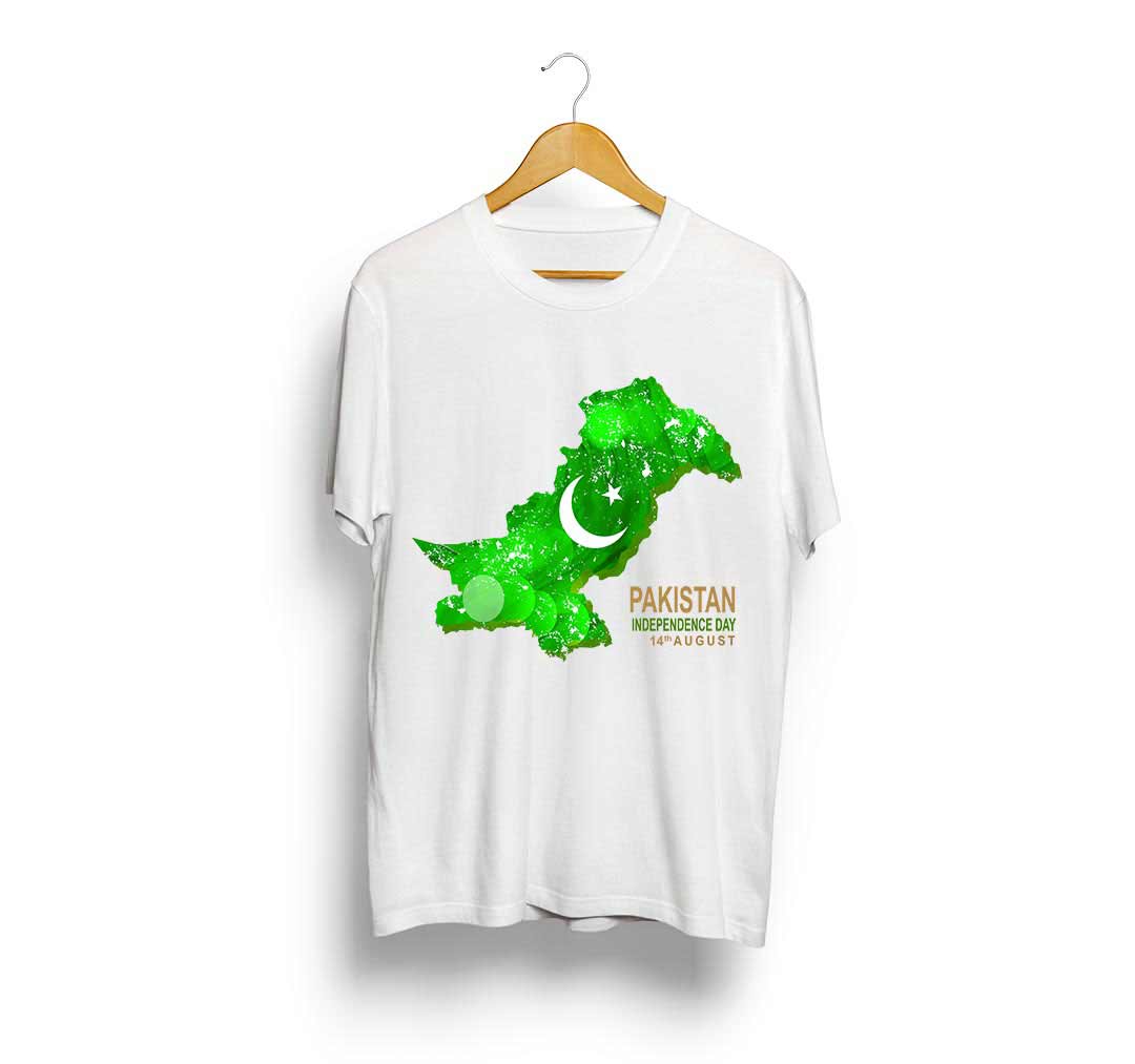 Pakistan map t-shirt designs for boys