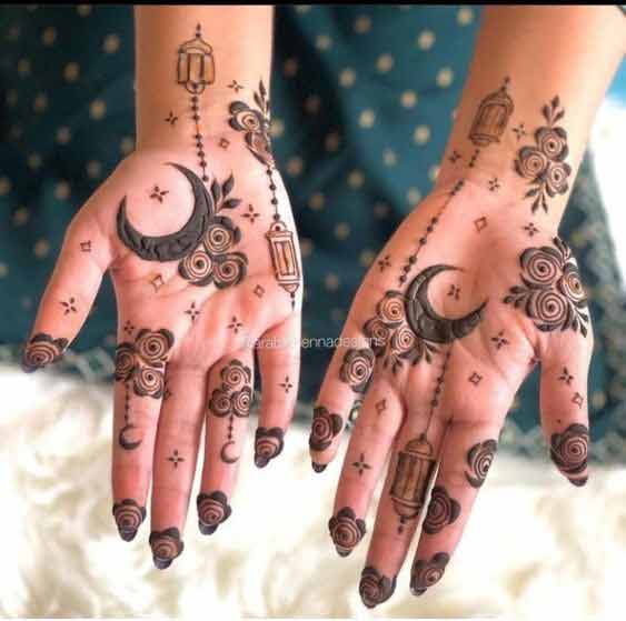 Pakistan Independence day mehndi design