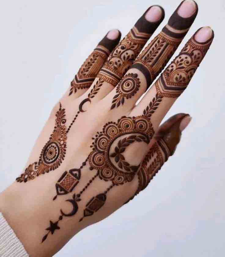 Mehndi designs for 14 August